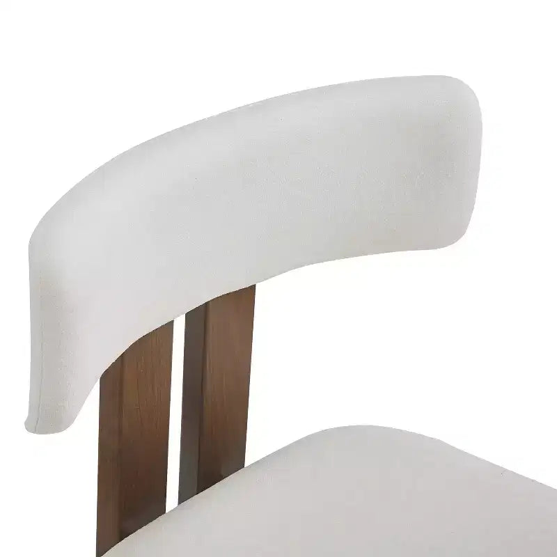 Set da pranzo Willow 5 pezzi in legno, metallo e imbottito