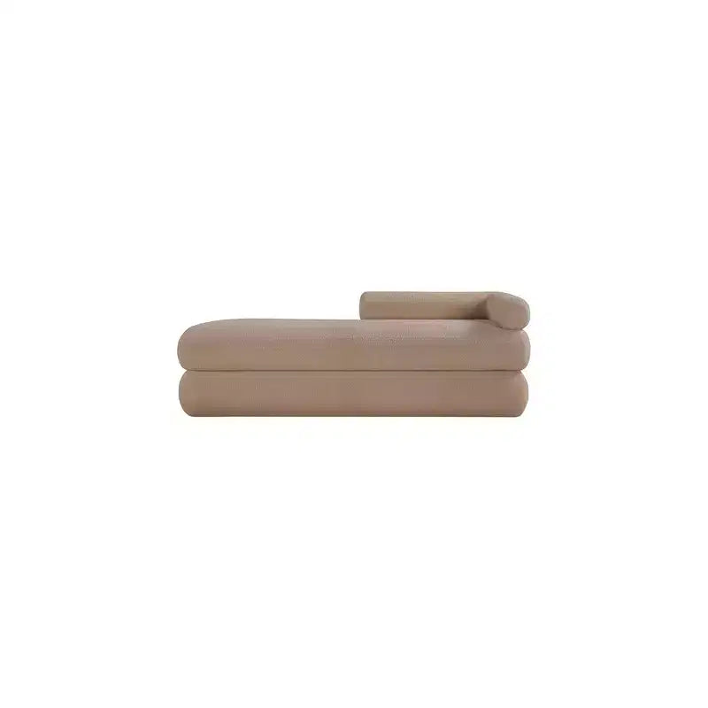 Kennedy Faux Shearling Teddy Fabric Bench