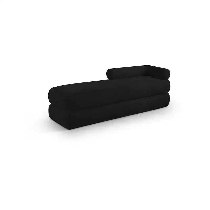 Kennedy Faux Shearling Teddy Fabric Bench