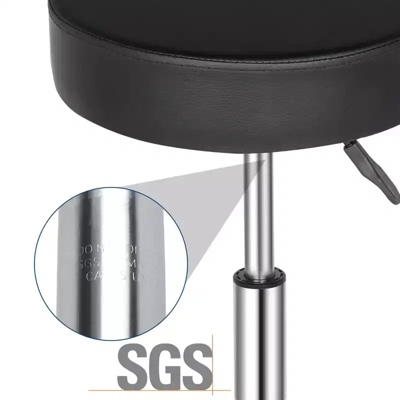 Rolling Hydraulic Salon Stool Height Adjustable Swivel Chair for Spa, Shop, Massage, Medical, Work or Office