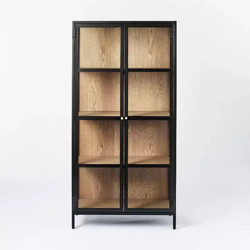 Vetrina in vetro Crystal Cove da 60" nera™